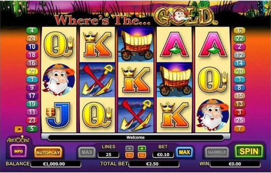 wheres the gold slot review