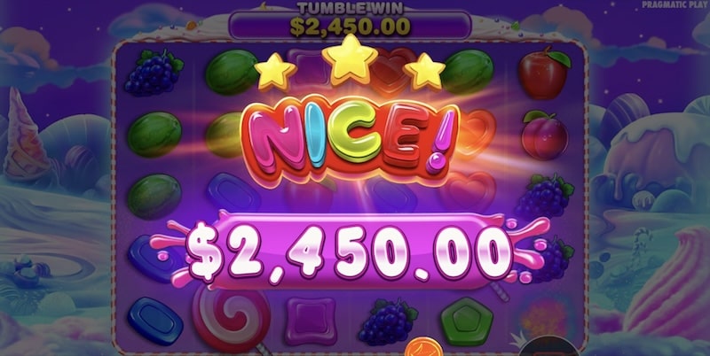 sweet bonanza pokie big win