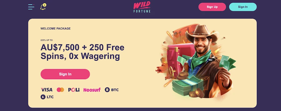 wildfortune casino australia review