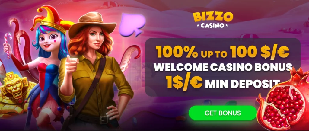 1 deposit casino bizzo australia