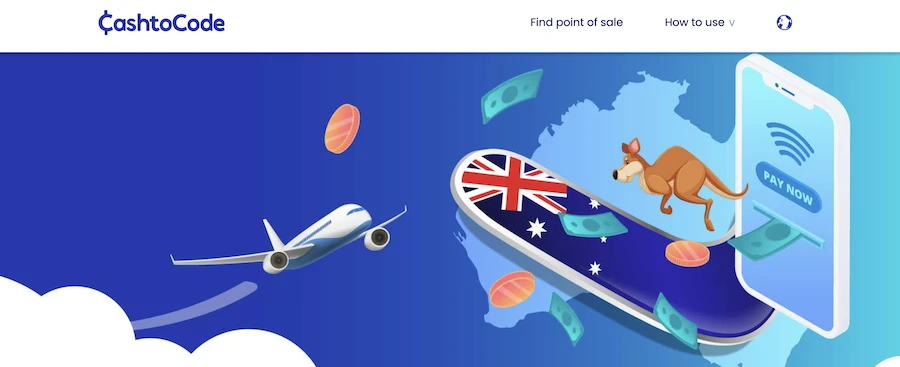 cashtocode casinos australia