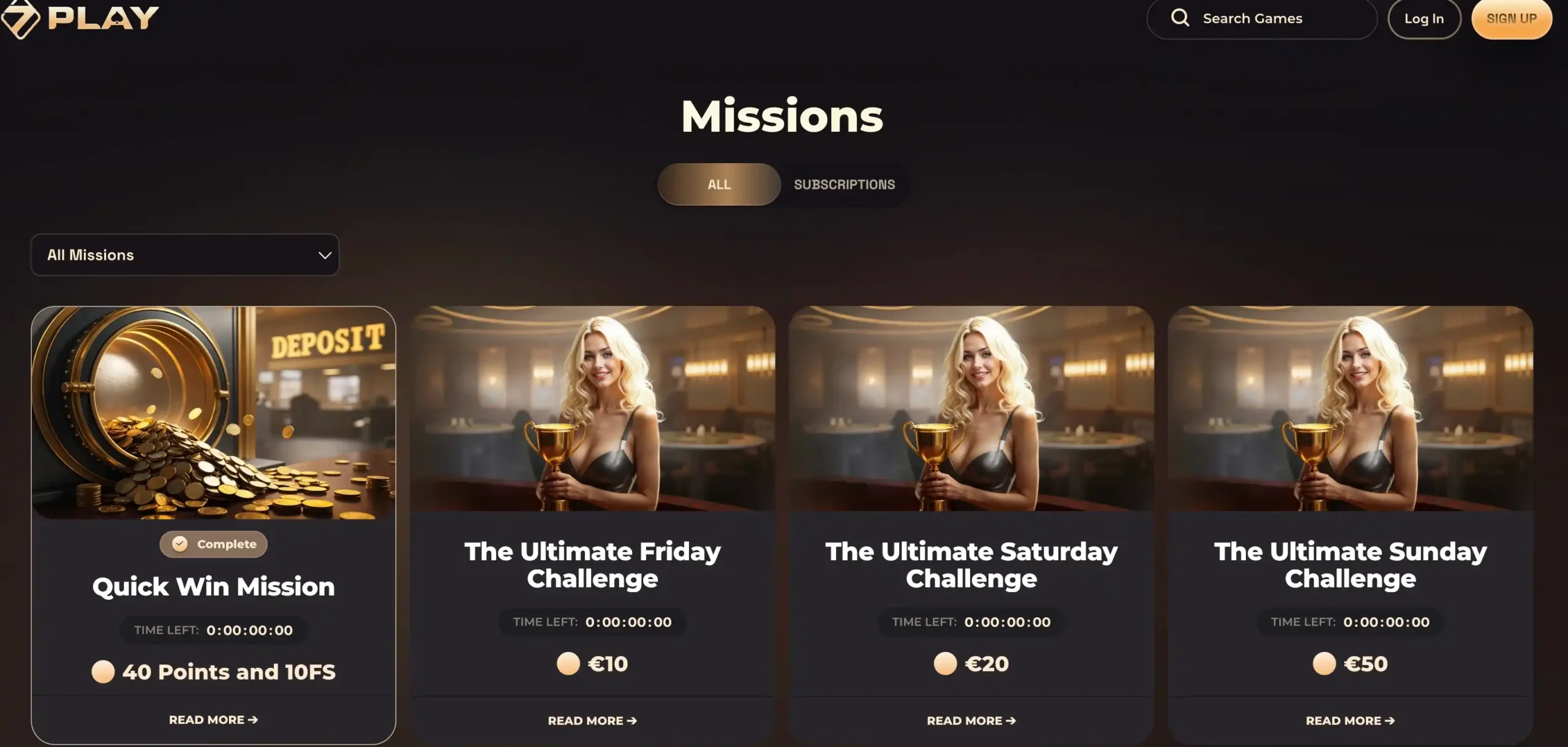 sevenplay missions