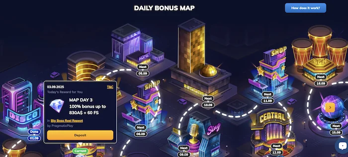 rioace casino daily map