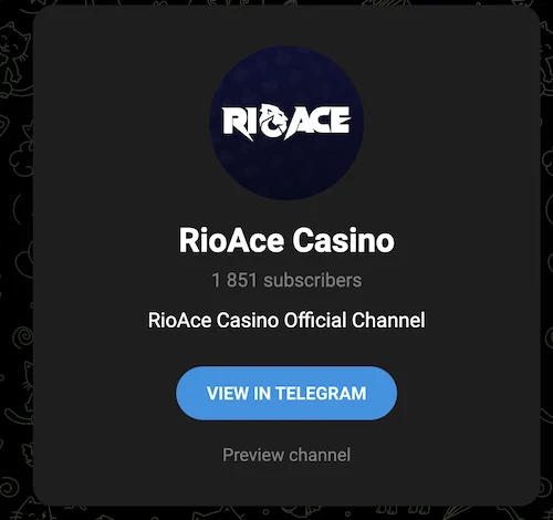 rioace casino telegram