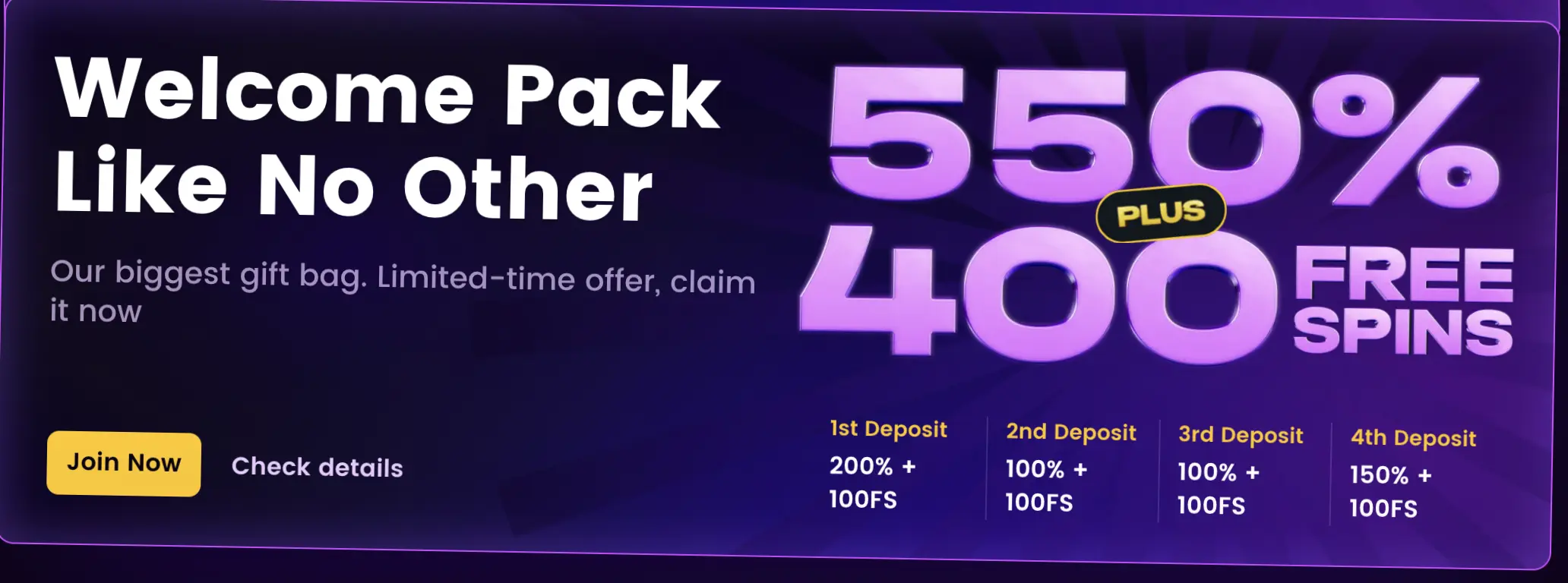 iwild casino welcome pack
