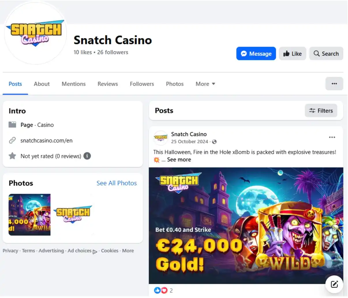 snatch facebook