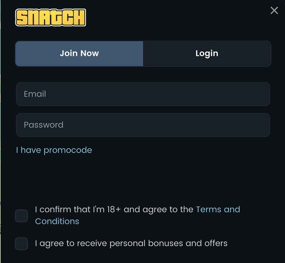 snatch register