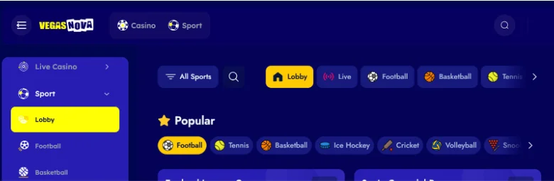 VegasNova Sports Betting