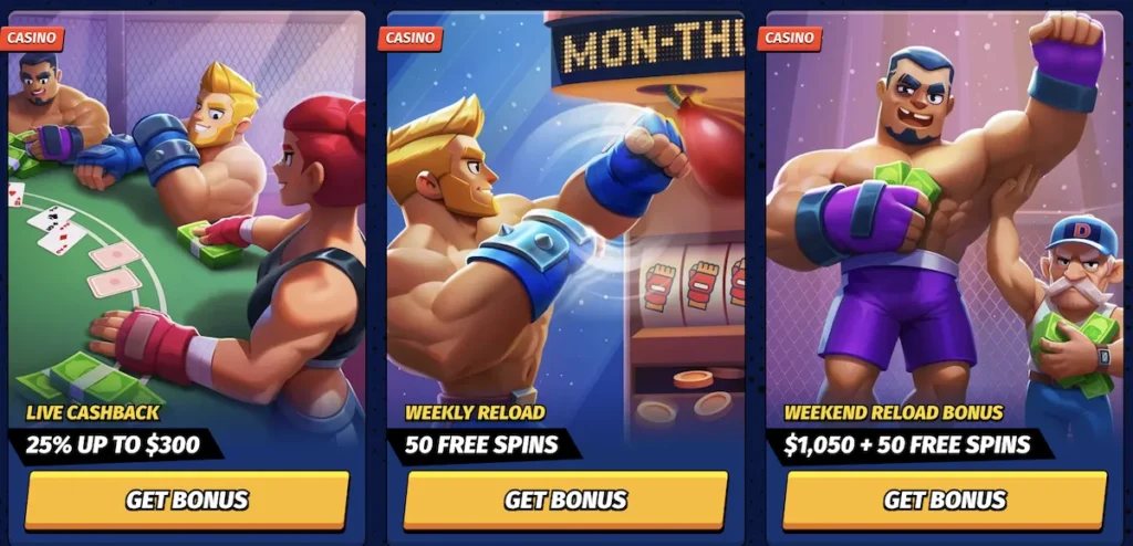 bigclash casino bonuses
