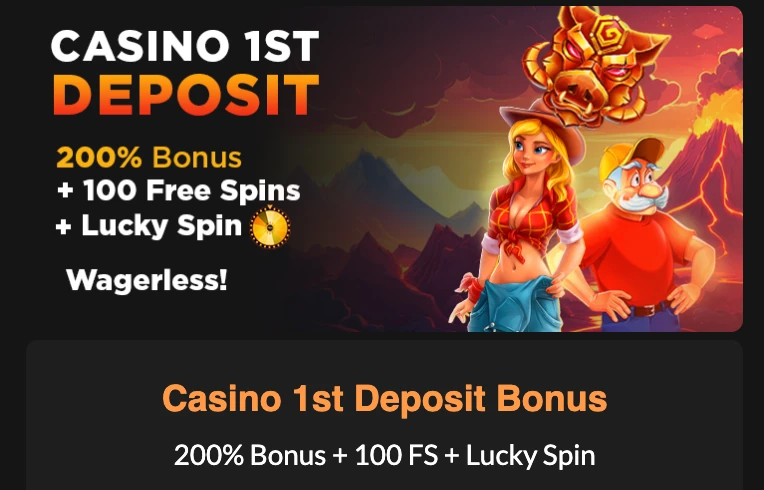 boomingslots welcome offer