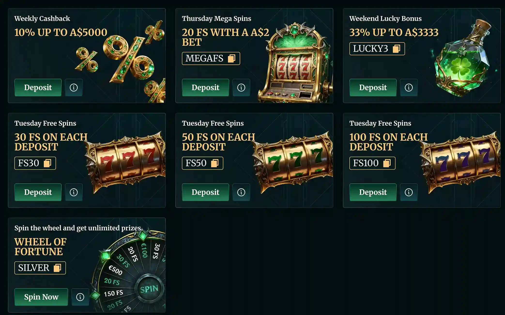 faircrown regular bonuses