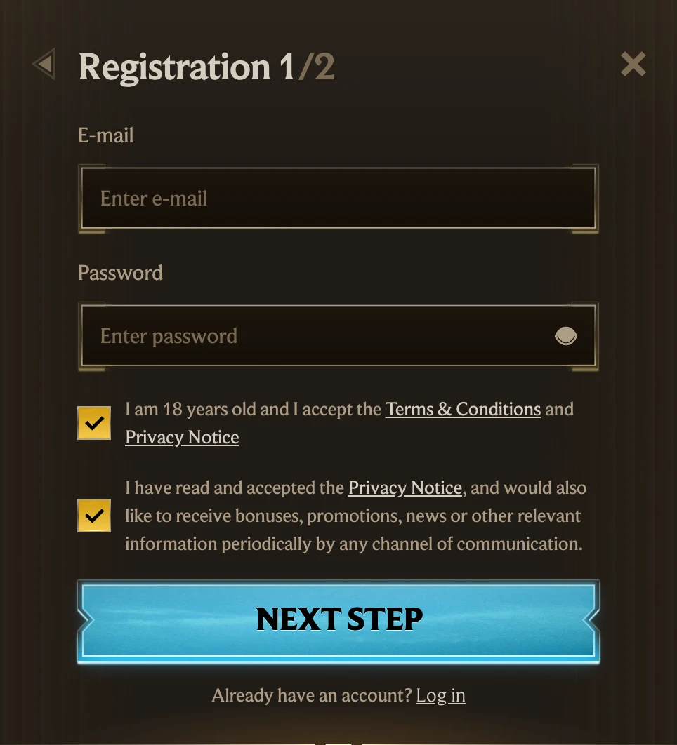 realz sign up