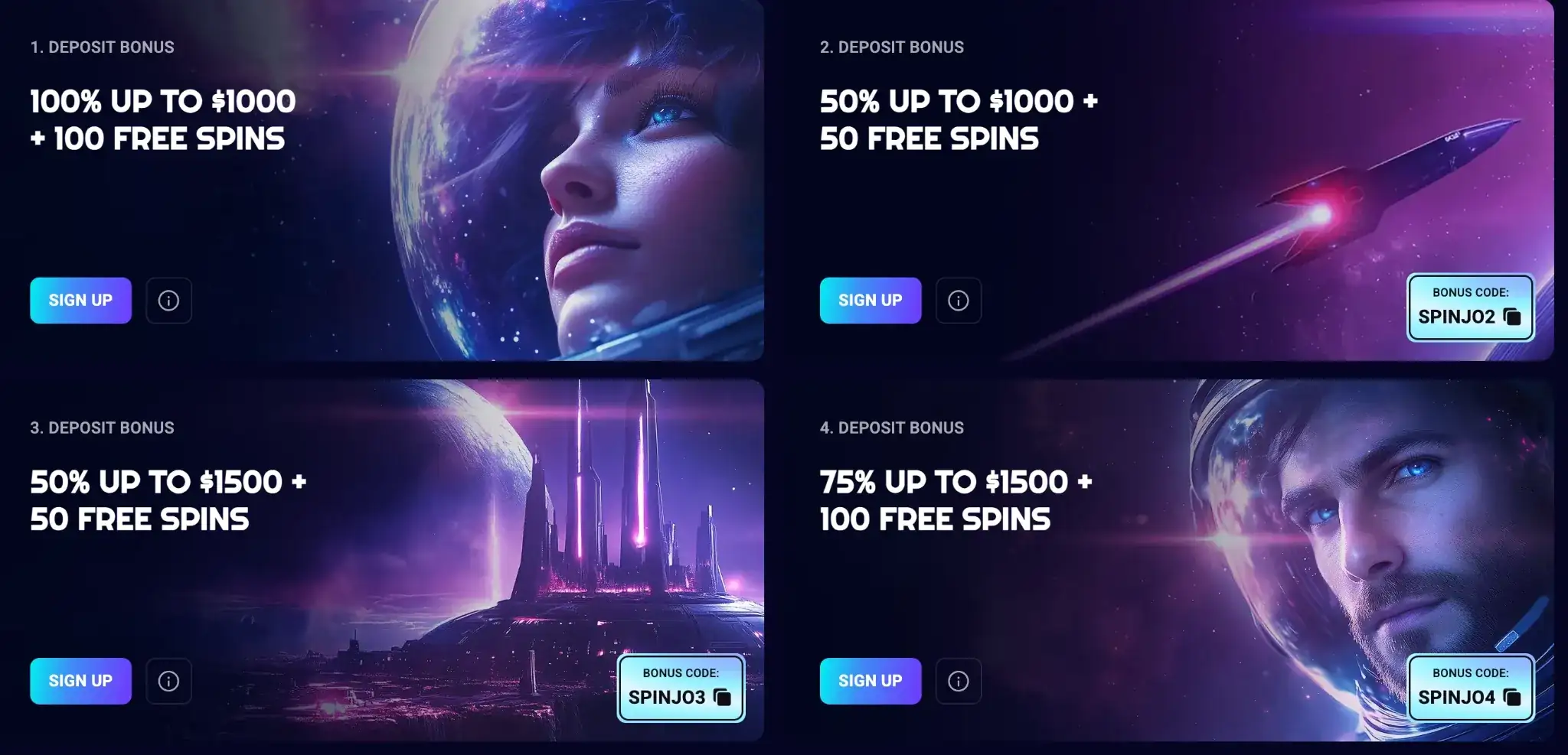 spinjo welcome package