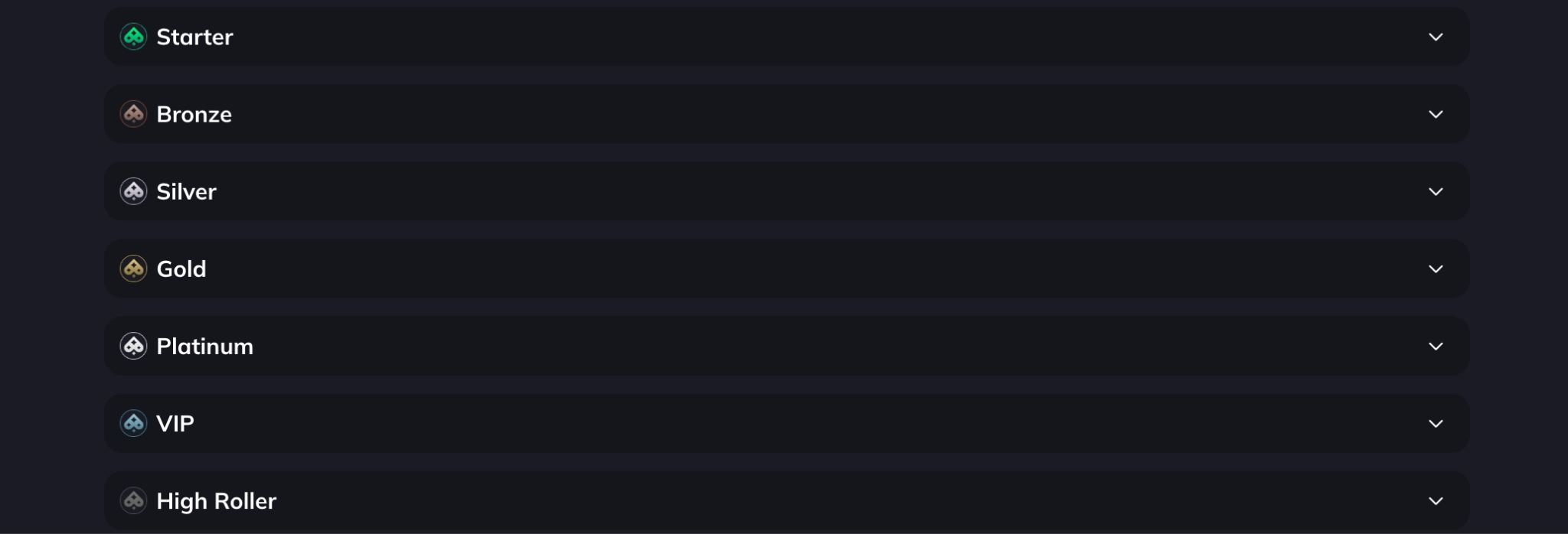 vegastars casino loyalty program