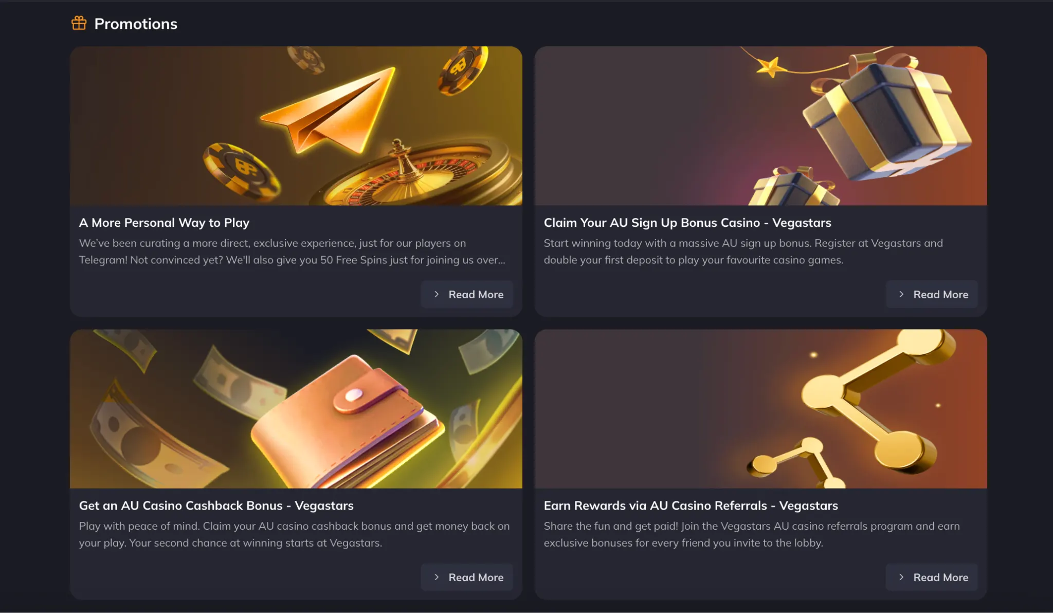 vegastars casino promotions