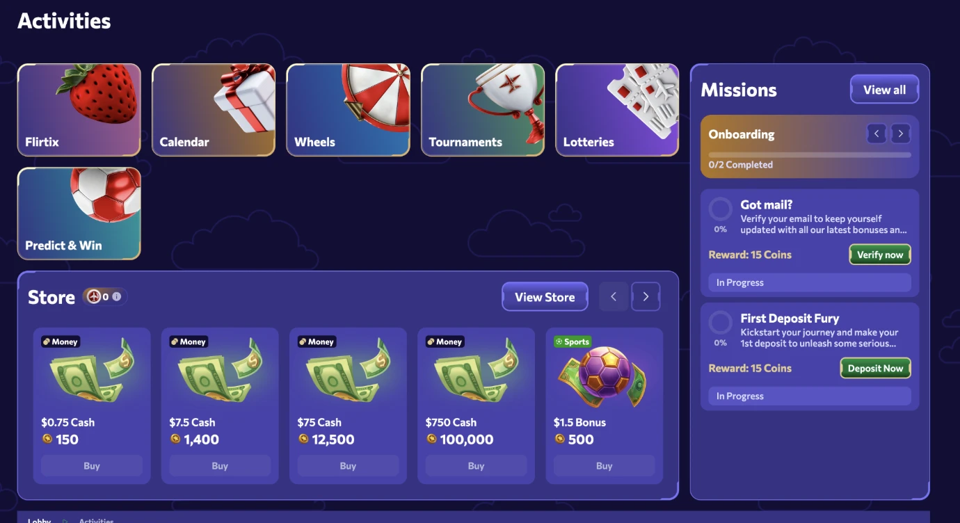 winairlines acitivities