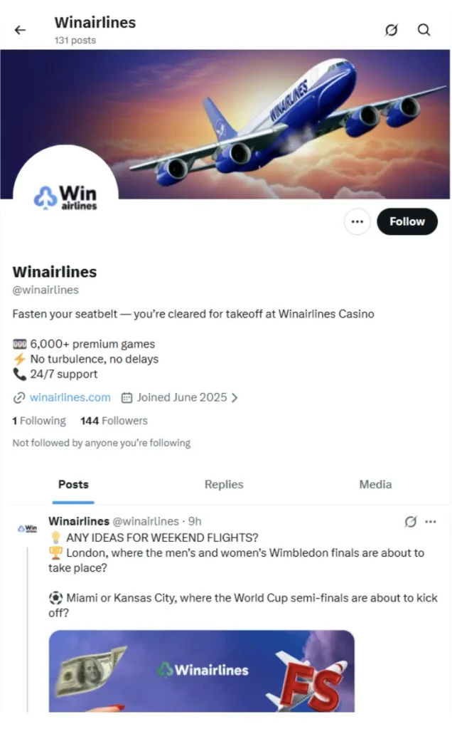 winairlines x