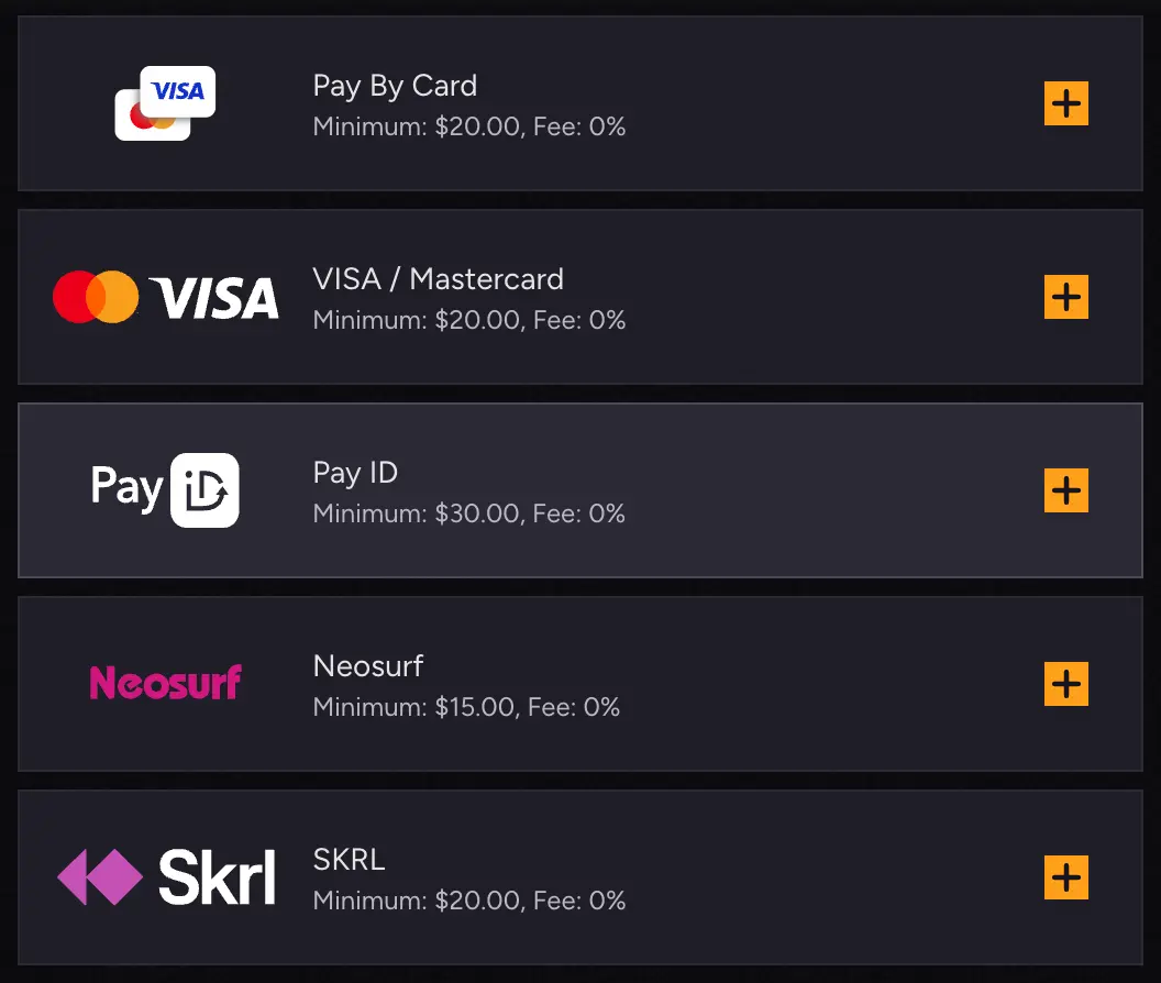 winito casino payment