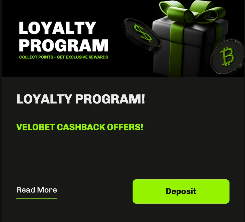 velobet loyalty program