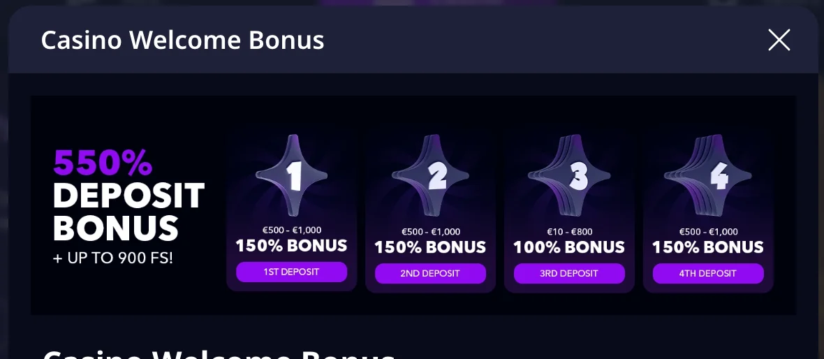 zizobet welcome bonus