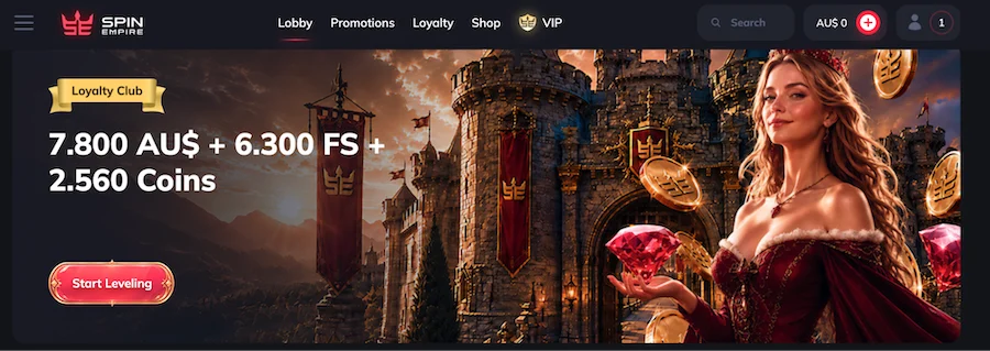 spin empire casino australia